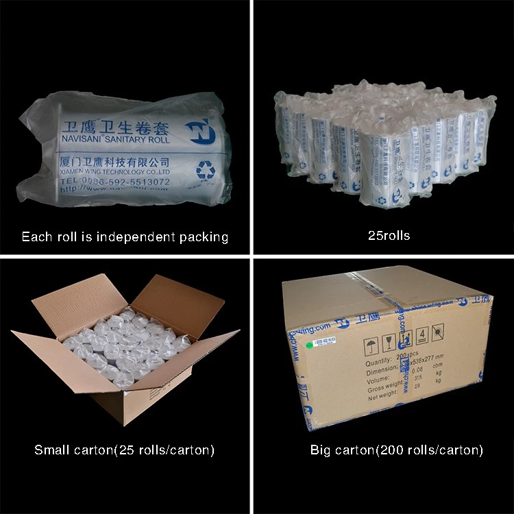 Hygiene Film Rolls For Automatic Toilet Covers